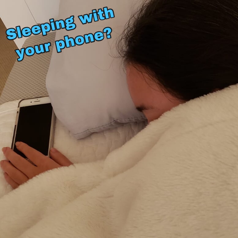 Do you sleep with your phone?