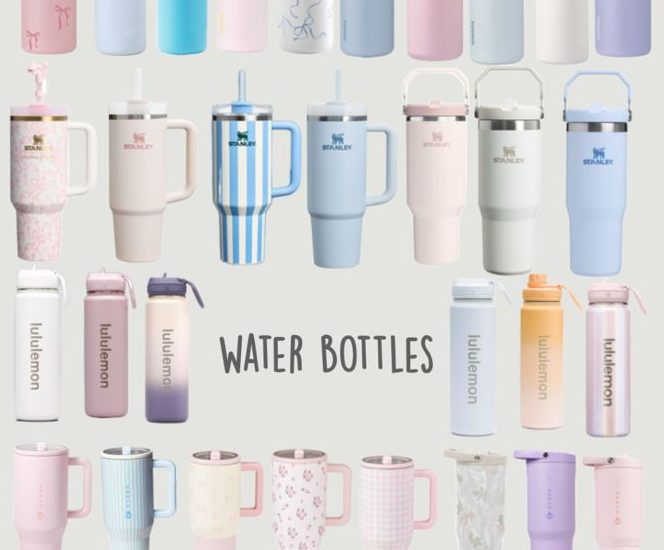 The Past and Present water bottles of the year